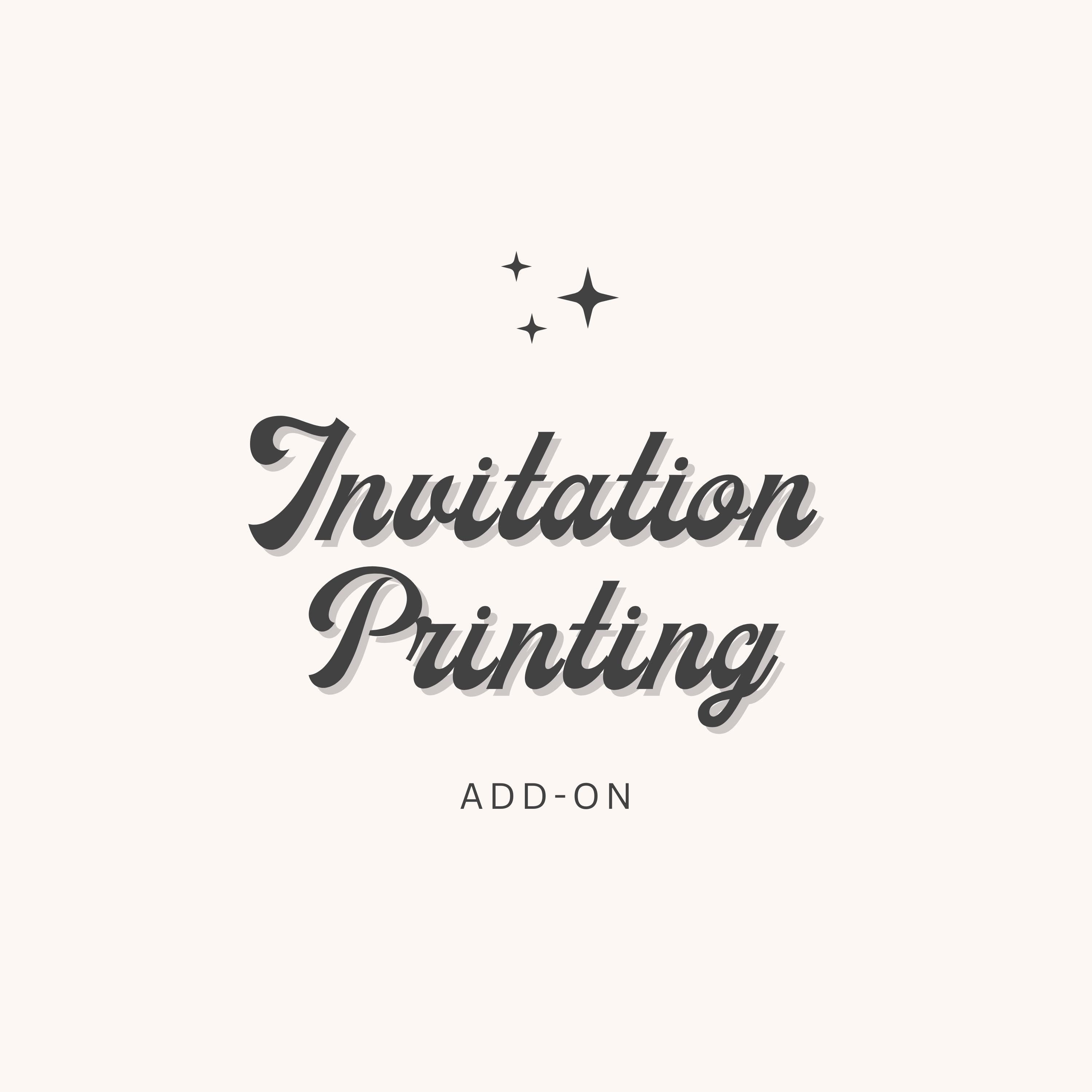 Custom & Print Services