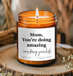 Funny Mothers Day Candle