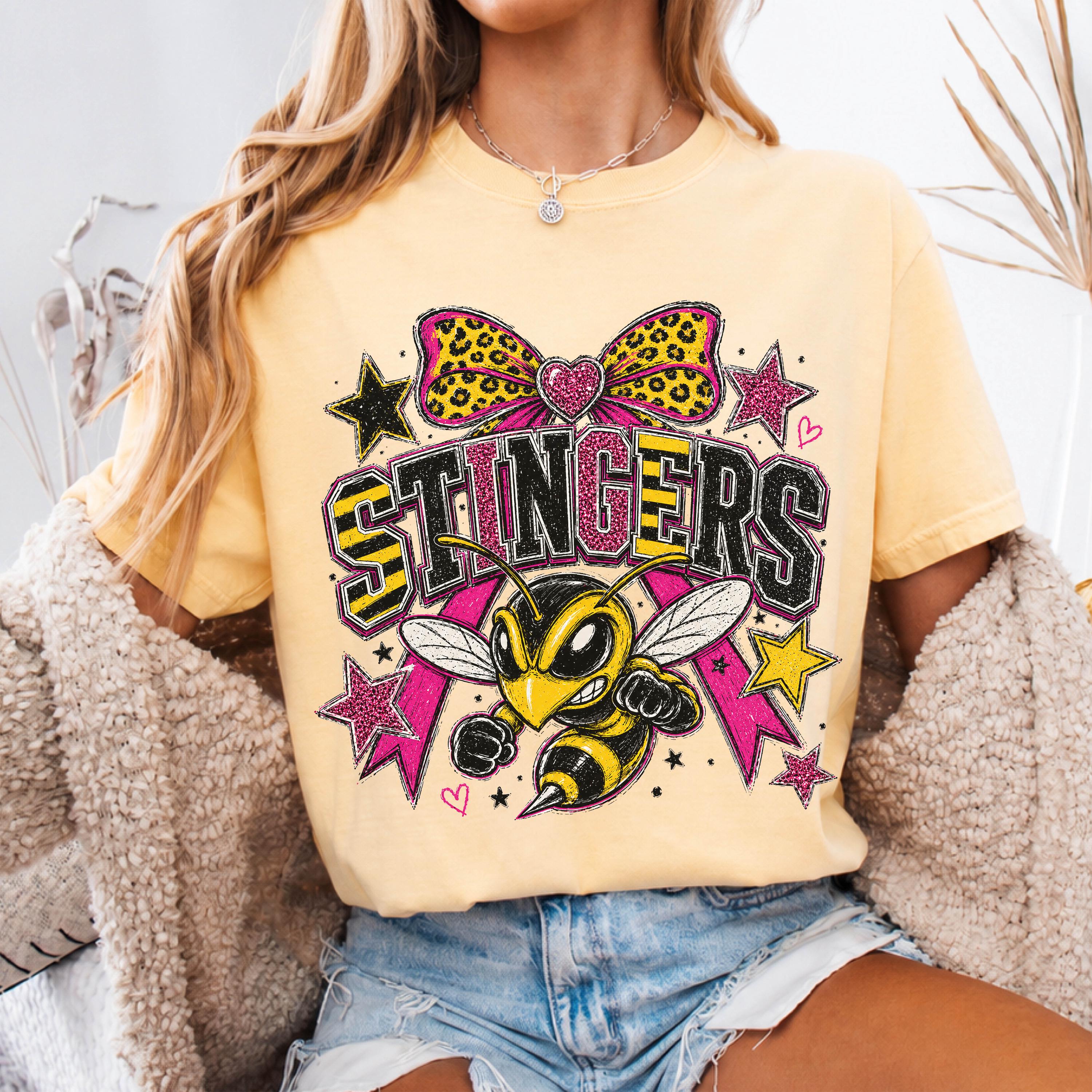 Preppy Stingers Mascot Shirt