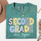 Second Grade Teacher Shirt