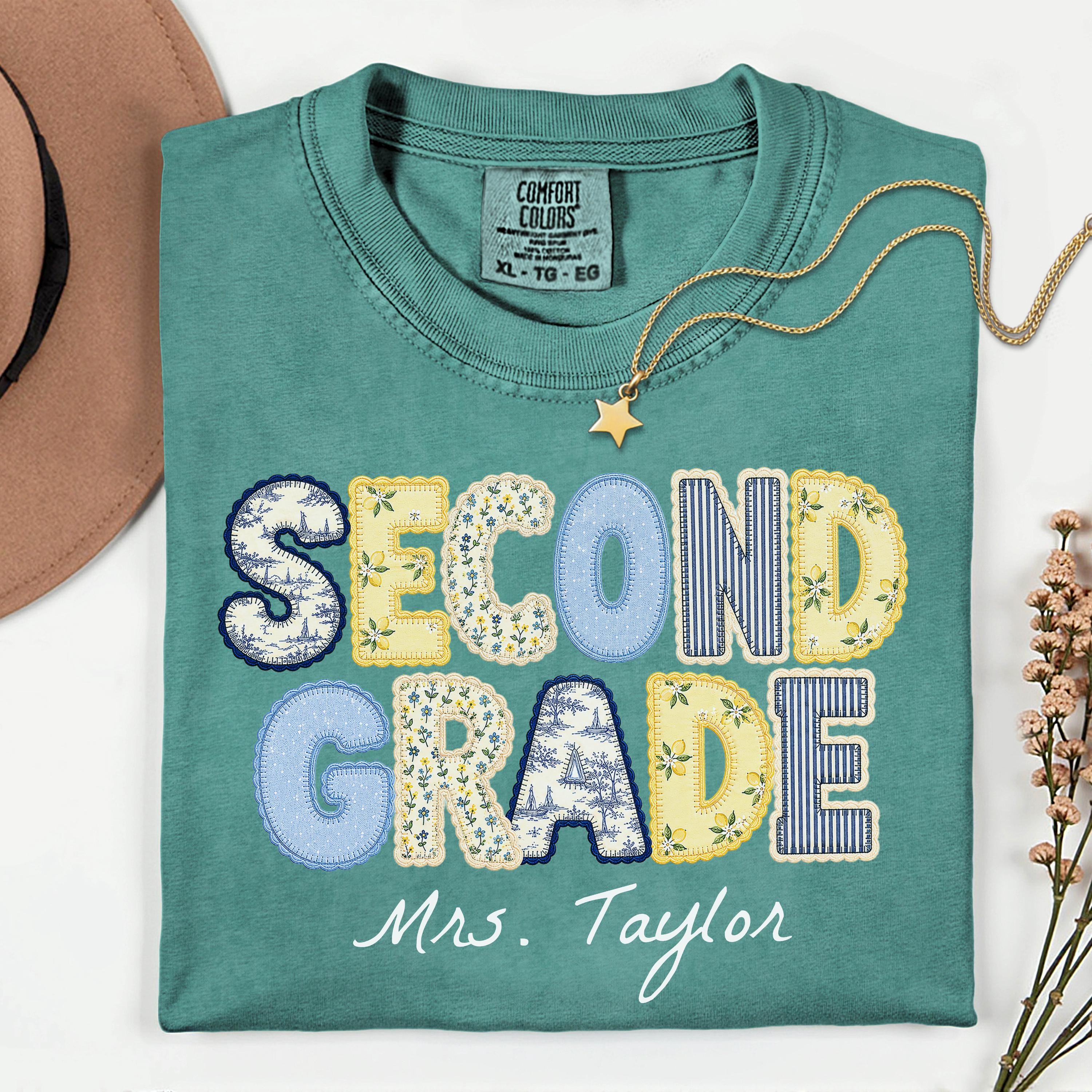 Second Grade Teacher Shirt