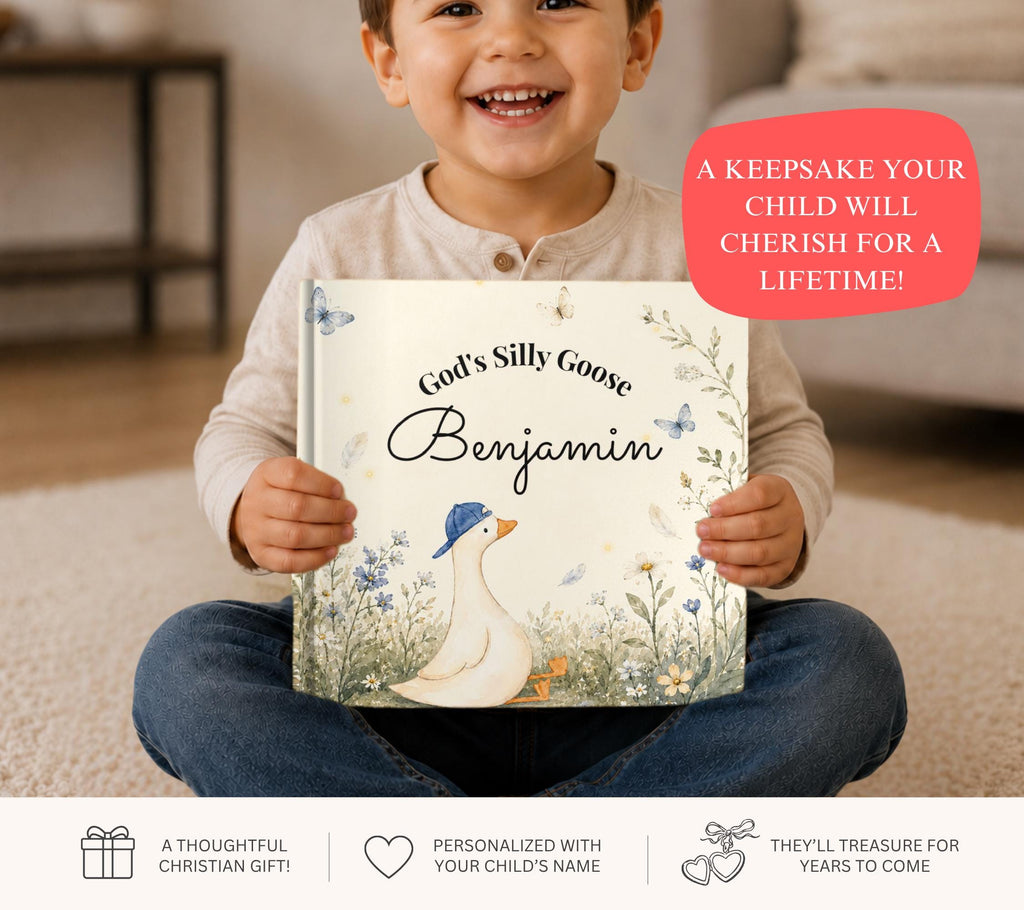 God's Silly Goose Boys Personalized Christian Storybook