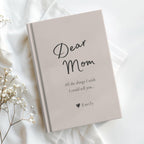 Dear Mom Grief Journal