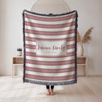 Personalized Family Name Blanket