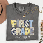 First Grade Teacher Shirt