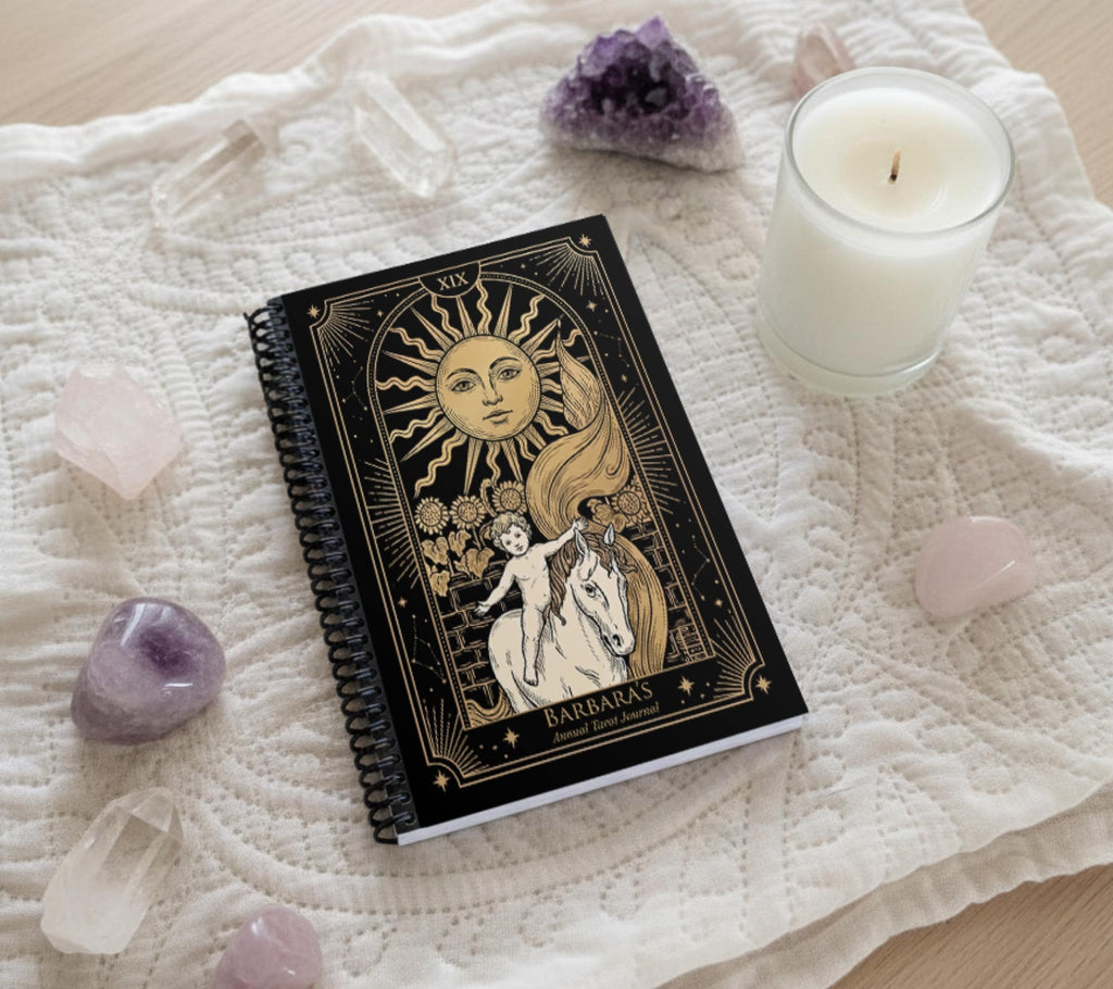 Annual Tarot Journal Personalized