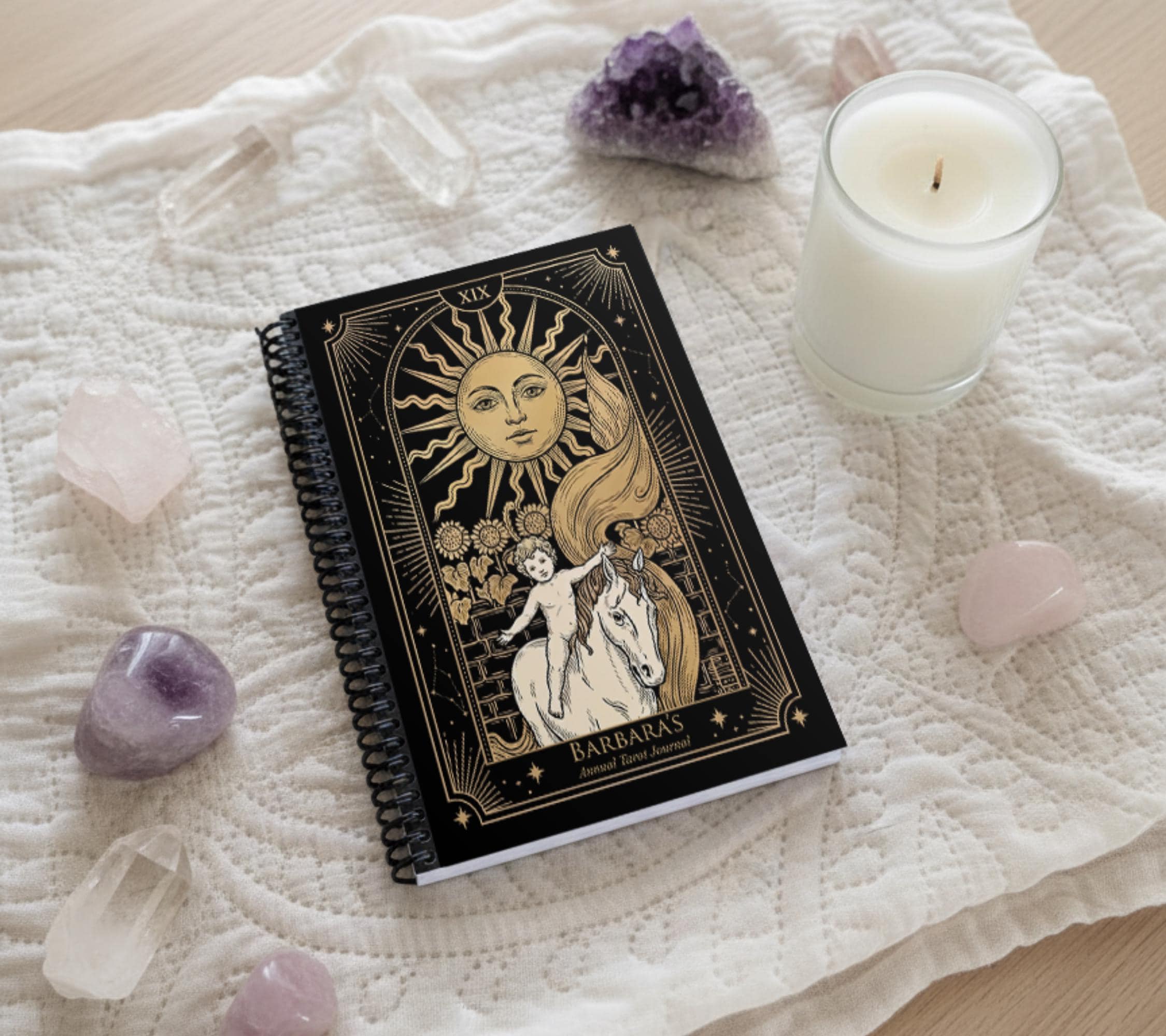 Annual Tarot Journal Personalized