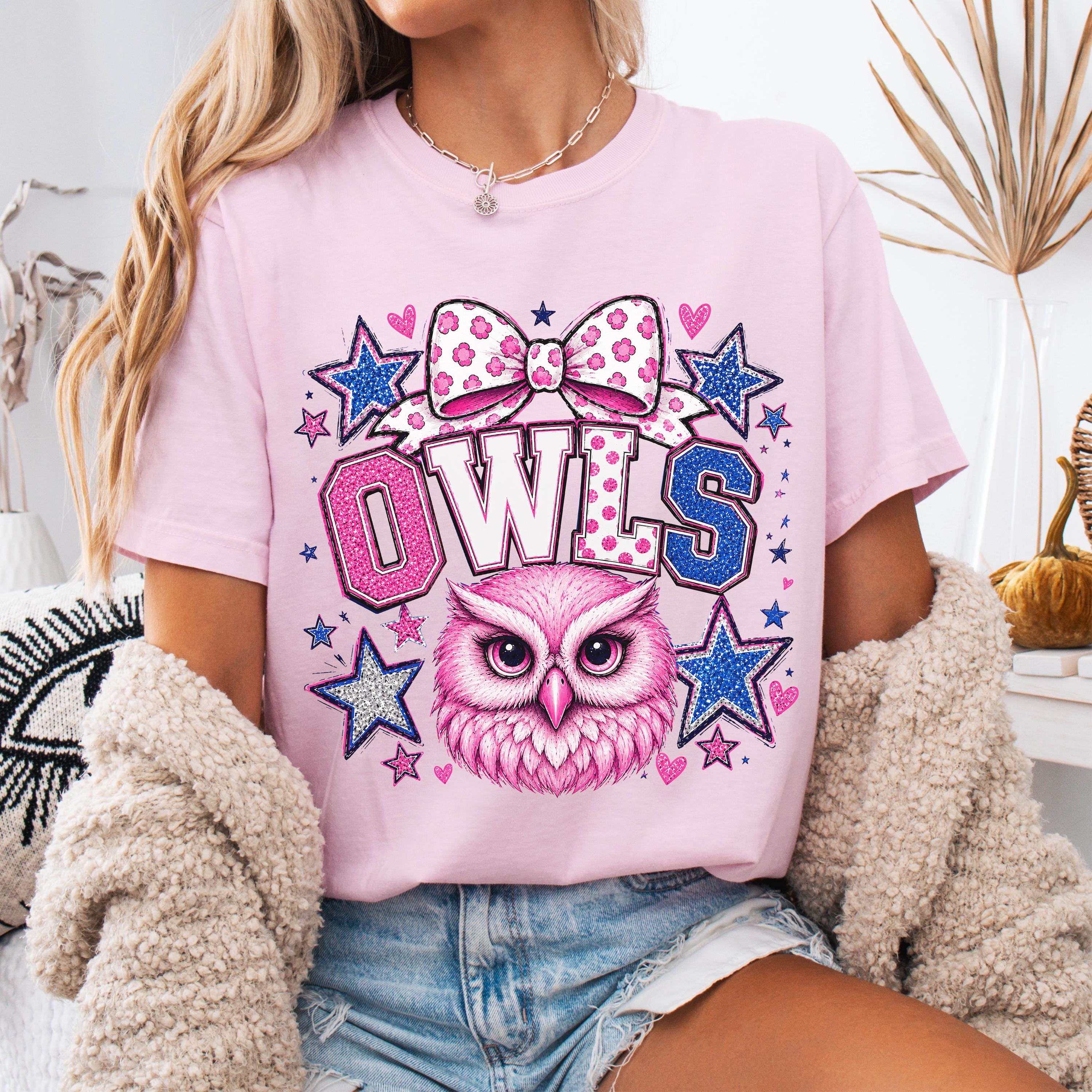 Preppy Owls Mascot Shirt