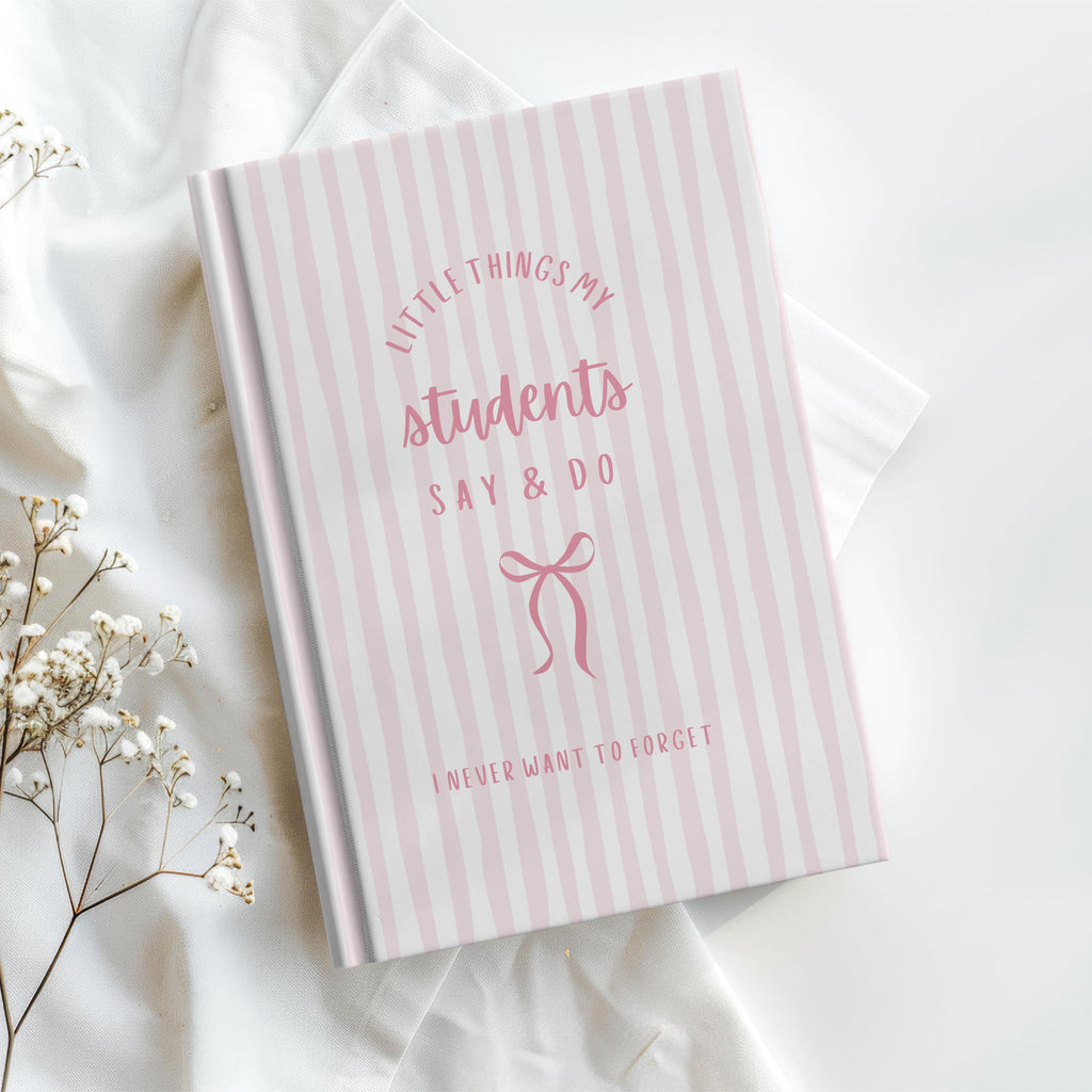 Memory Book for Teachers | Little Things My Students Say & Do