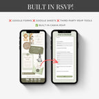 Safari Baby Shower Website Invitation