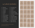 Marriage Milestone Wine Bottle Labels