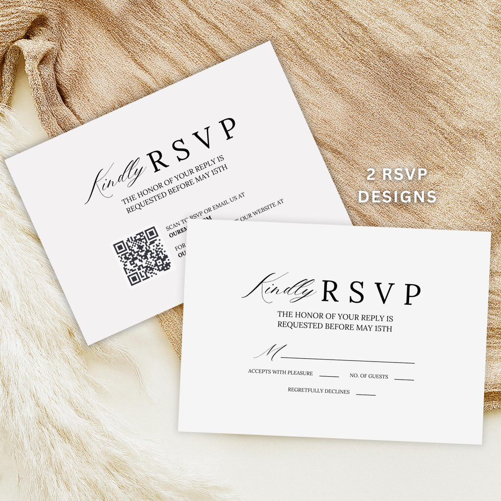 Elegant Mininal Wedding Bundle