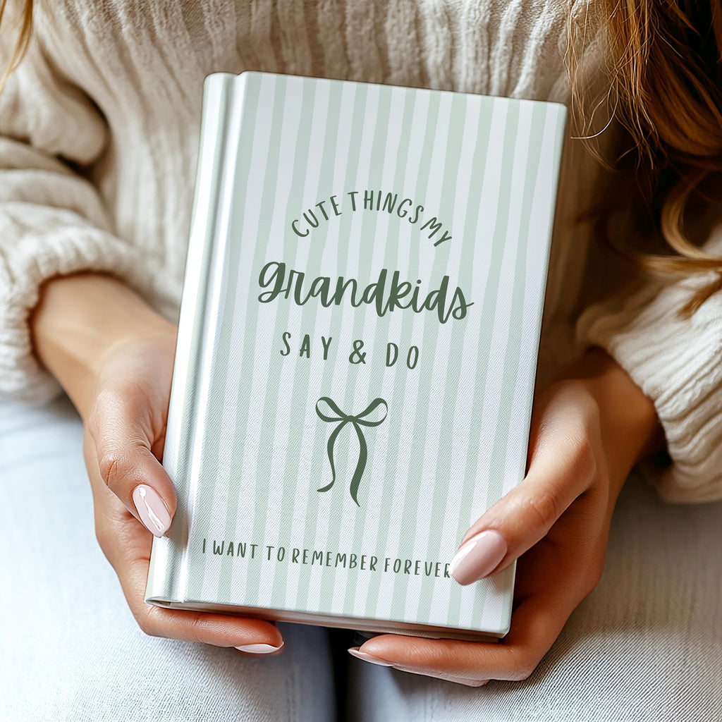 Memory Book for Grandparents | Cute Things My Grandkids Say & Do