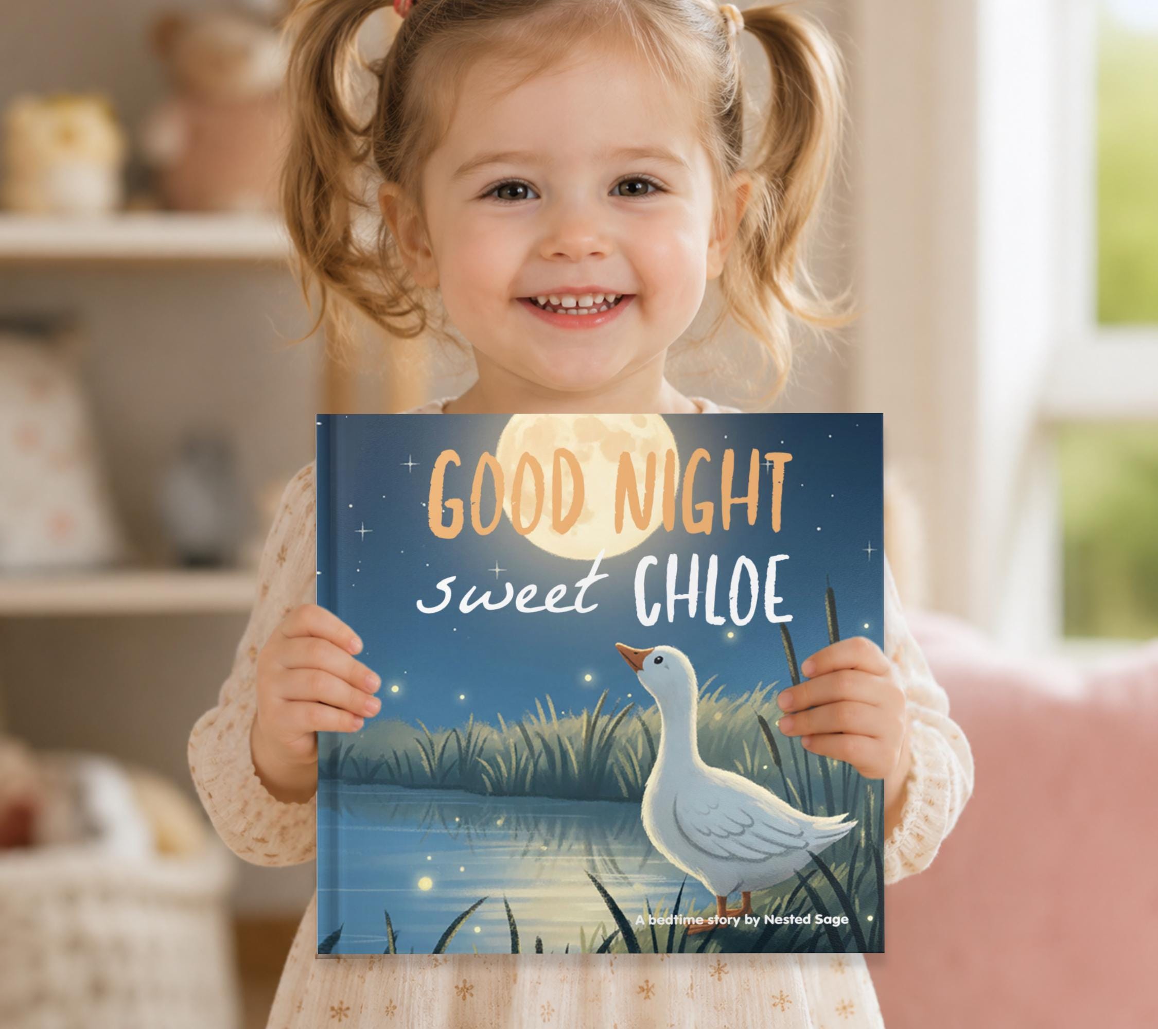 Personalized Silly Goose Bedtime Story