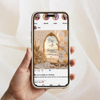 Digital Beach Pregnancy Announcment Template