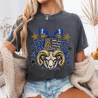 Preppy Rams Mascot Shirt