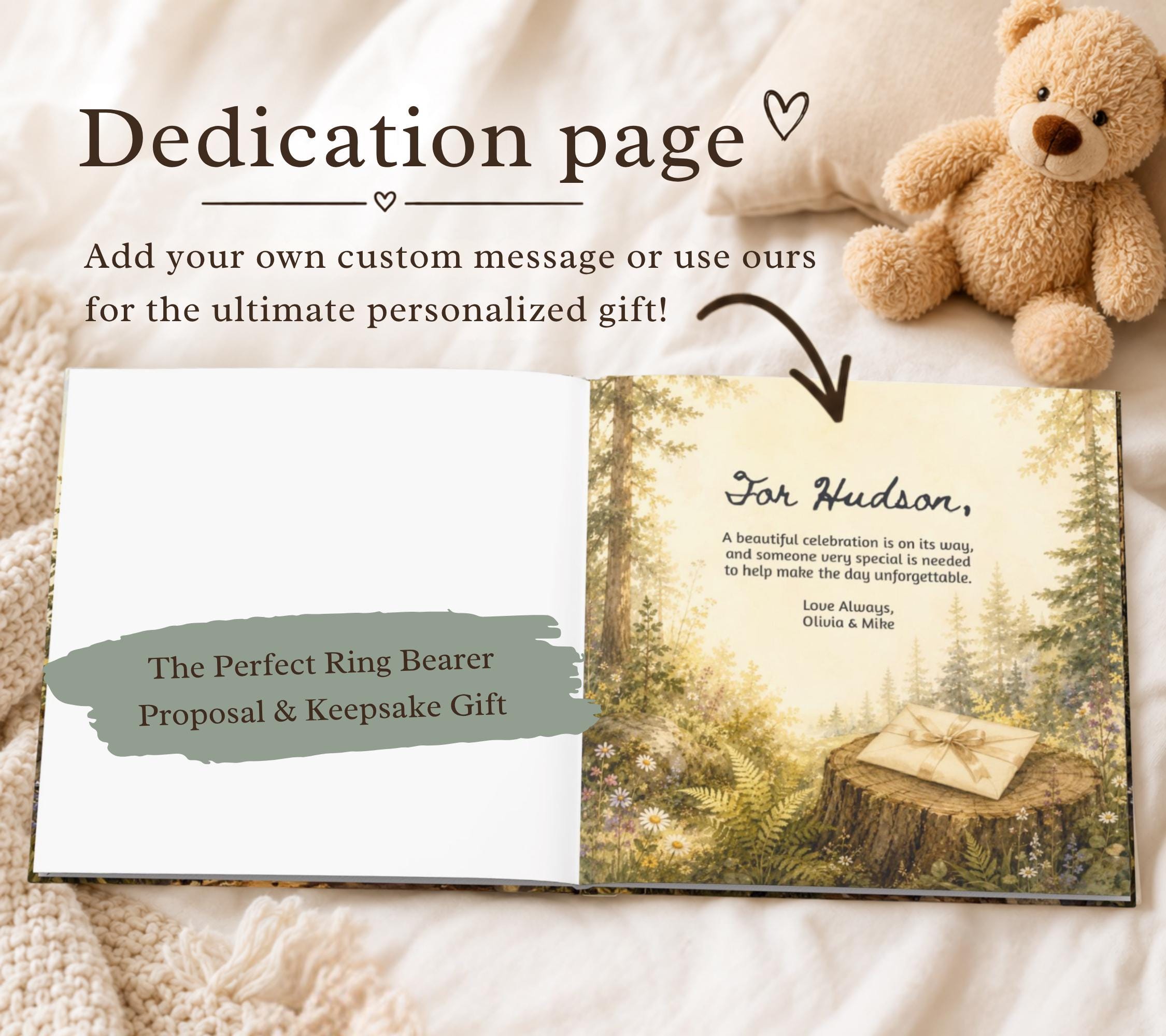 Ring Bearer Proposal Book