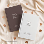 Personalized Stripe Wedding Vow Book