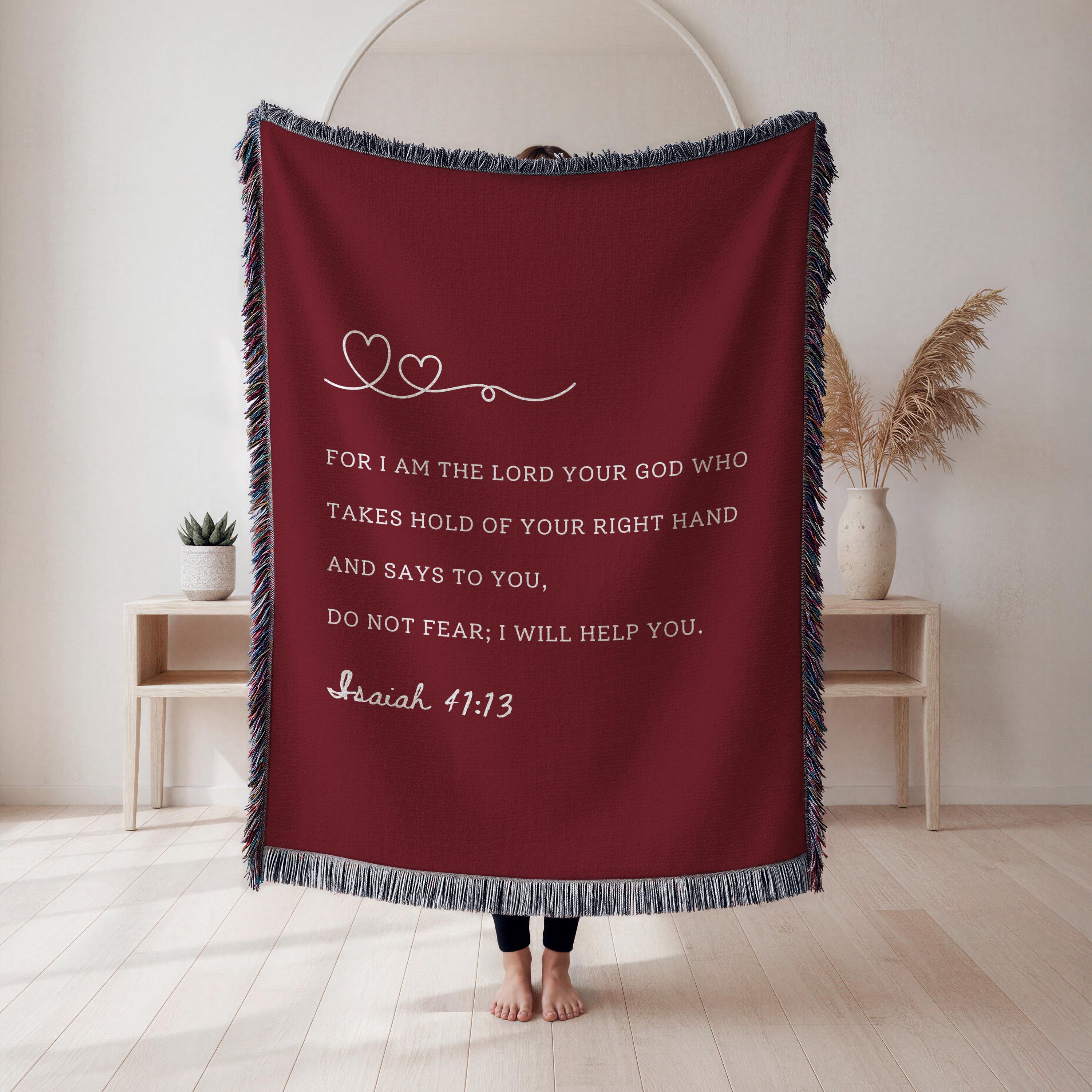 Christian Scripture Blanket Gift