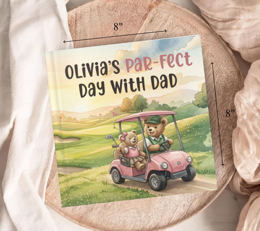 Personalized Golf Book With Childs Name