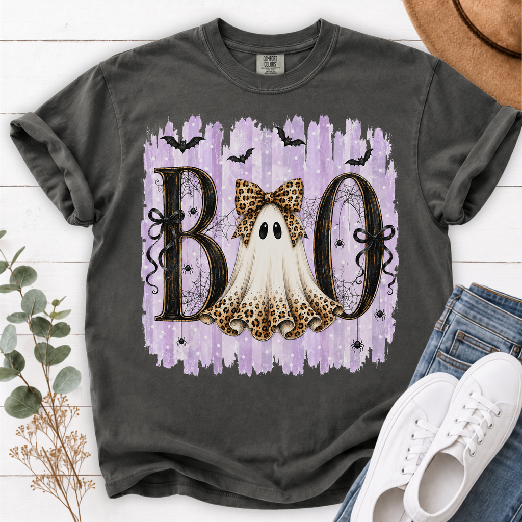 Leopard Ghost BOO Shirt