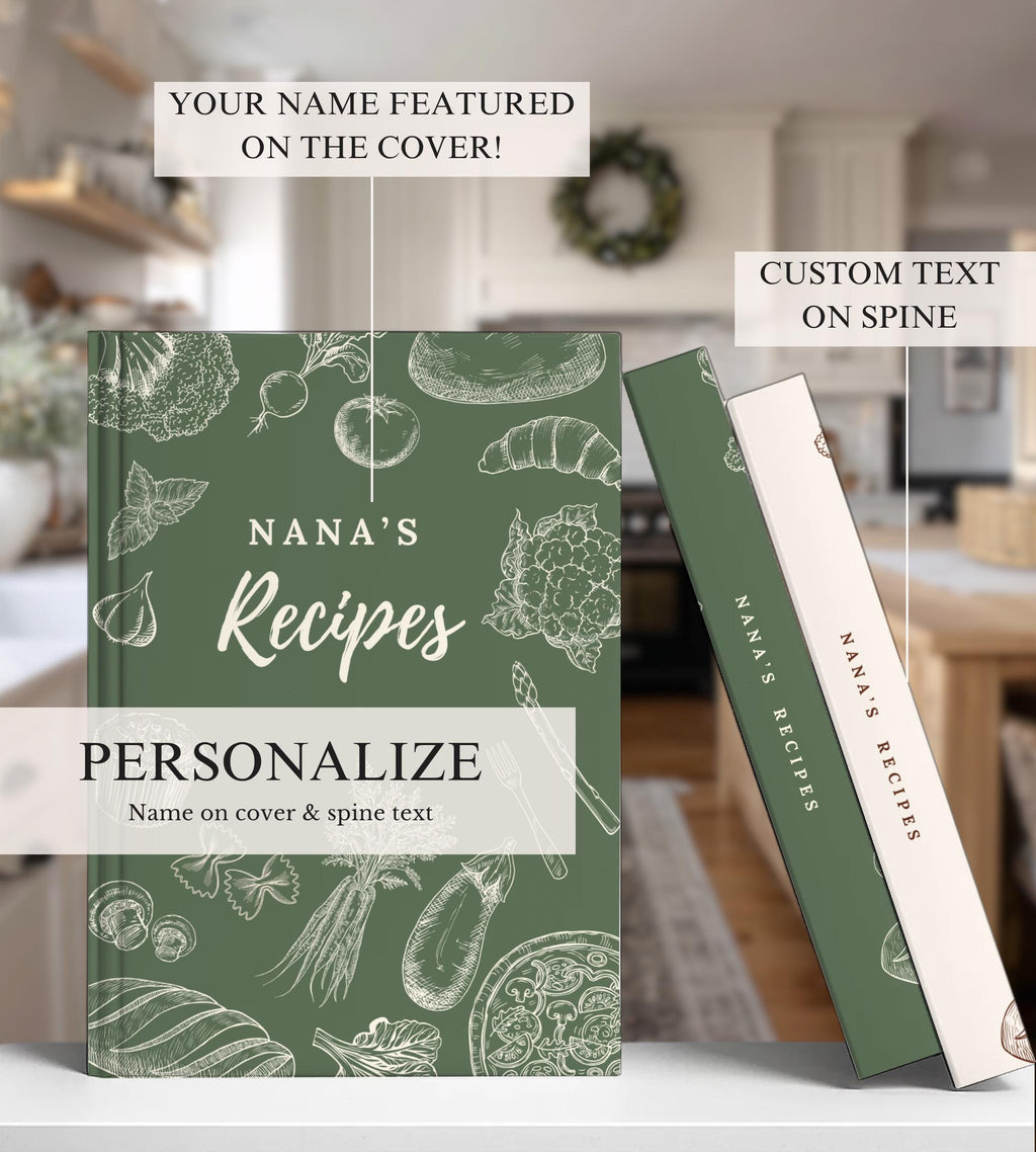 Custom Recipe Book