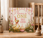 One Silly Goose First Birthday Book