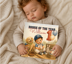 Personalized Rookie of the Year First Birthday Book