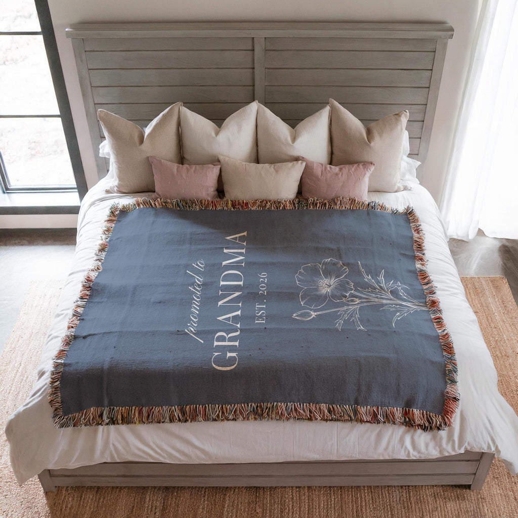 Promoted to Grandma Blanket
