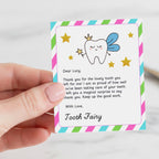 Colorful Tooth Fairy Letter Kit