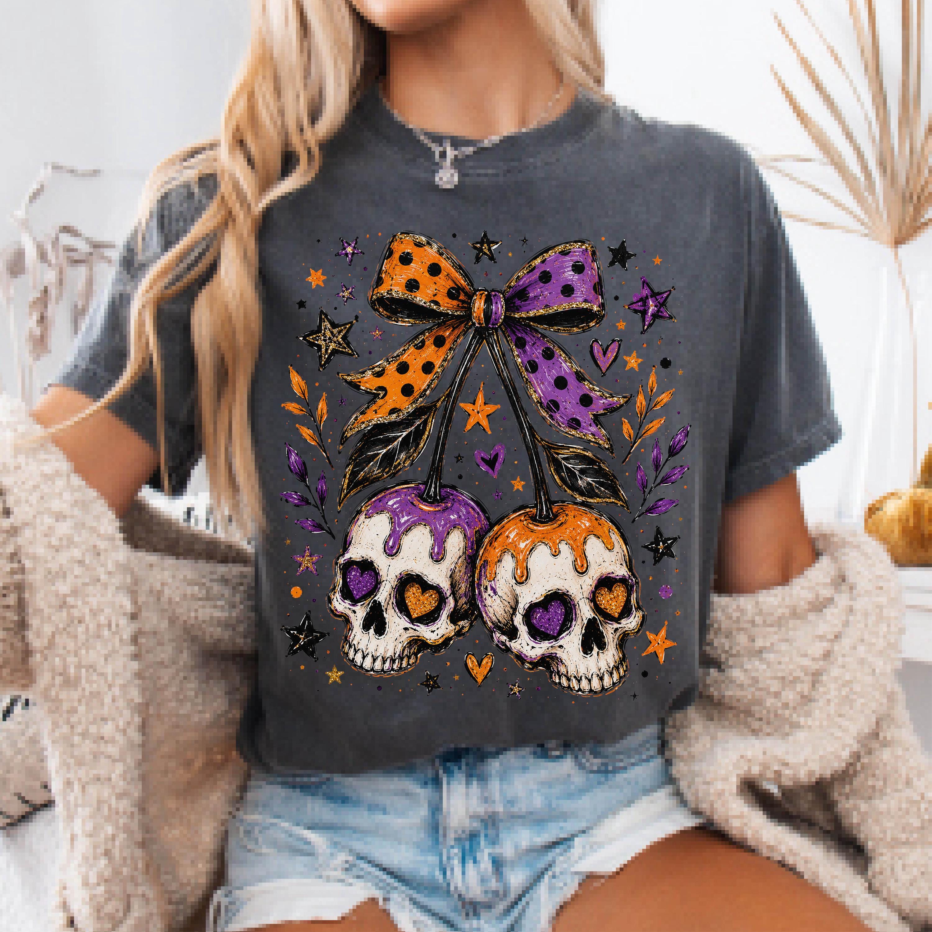Coquette Skulls Tshirt