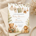 Storybook Baby Shower Invitation