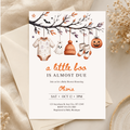Halloween Baby Shower Invitation