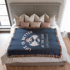 Personalized Lake House Blanket