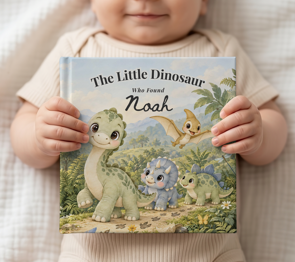 Personalized Dinosaur Story Book