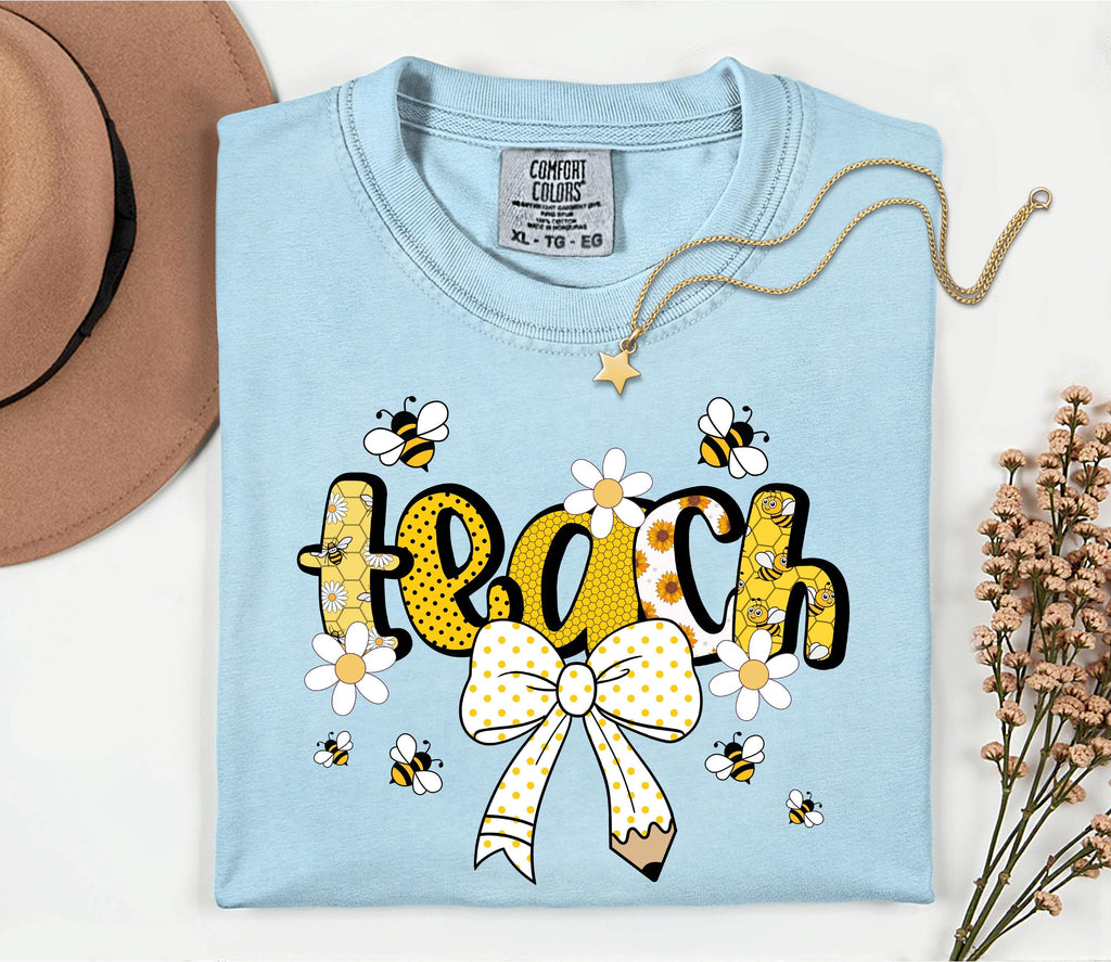 Bee Teacher Tshirt