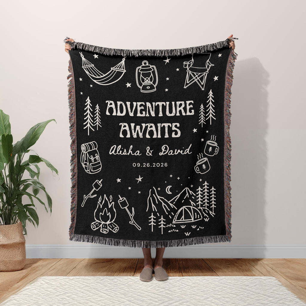 Personalized Camping Blanket