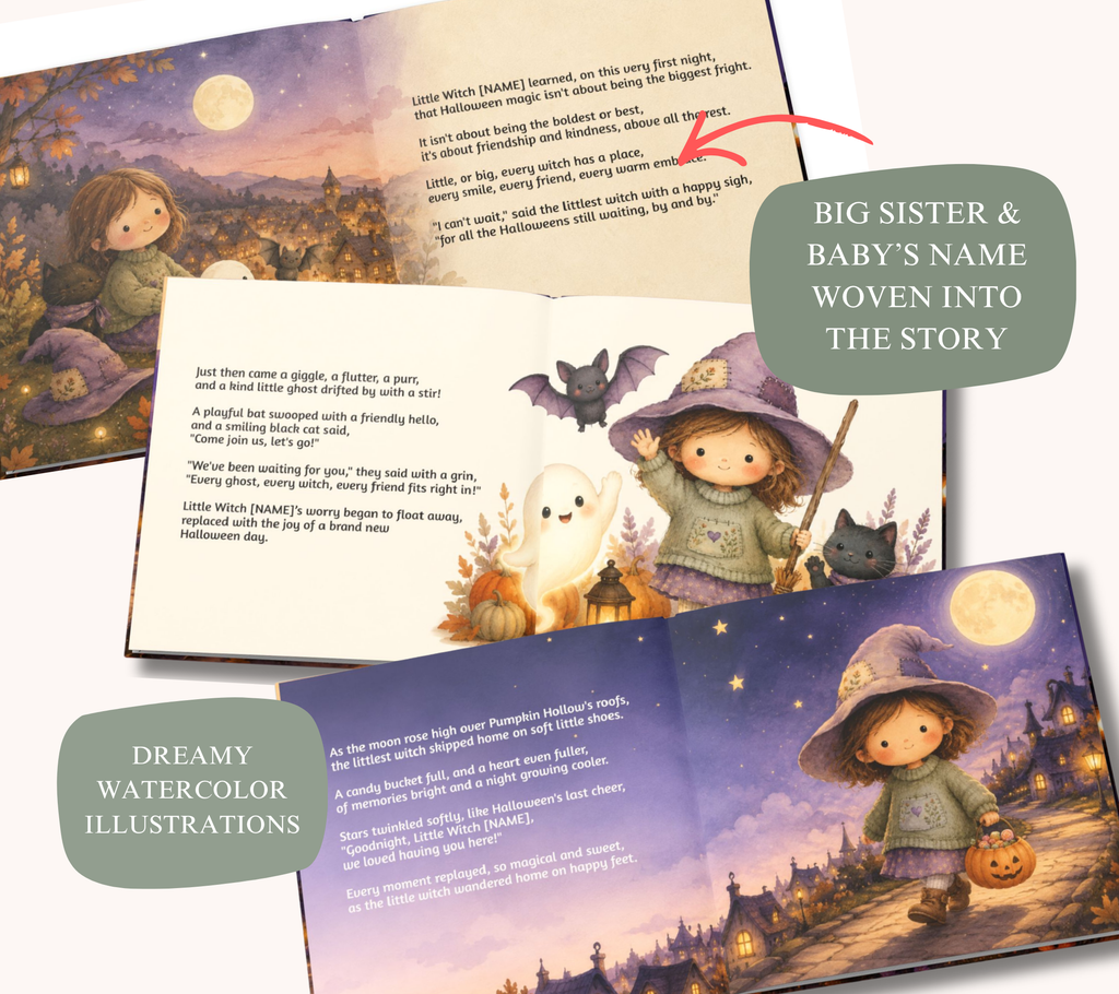 Little Witch Halloween Storybook