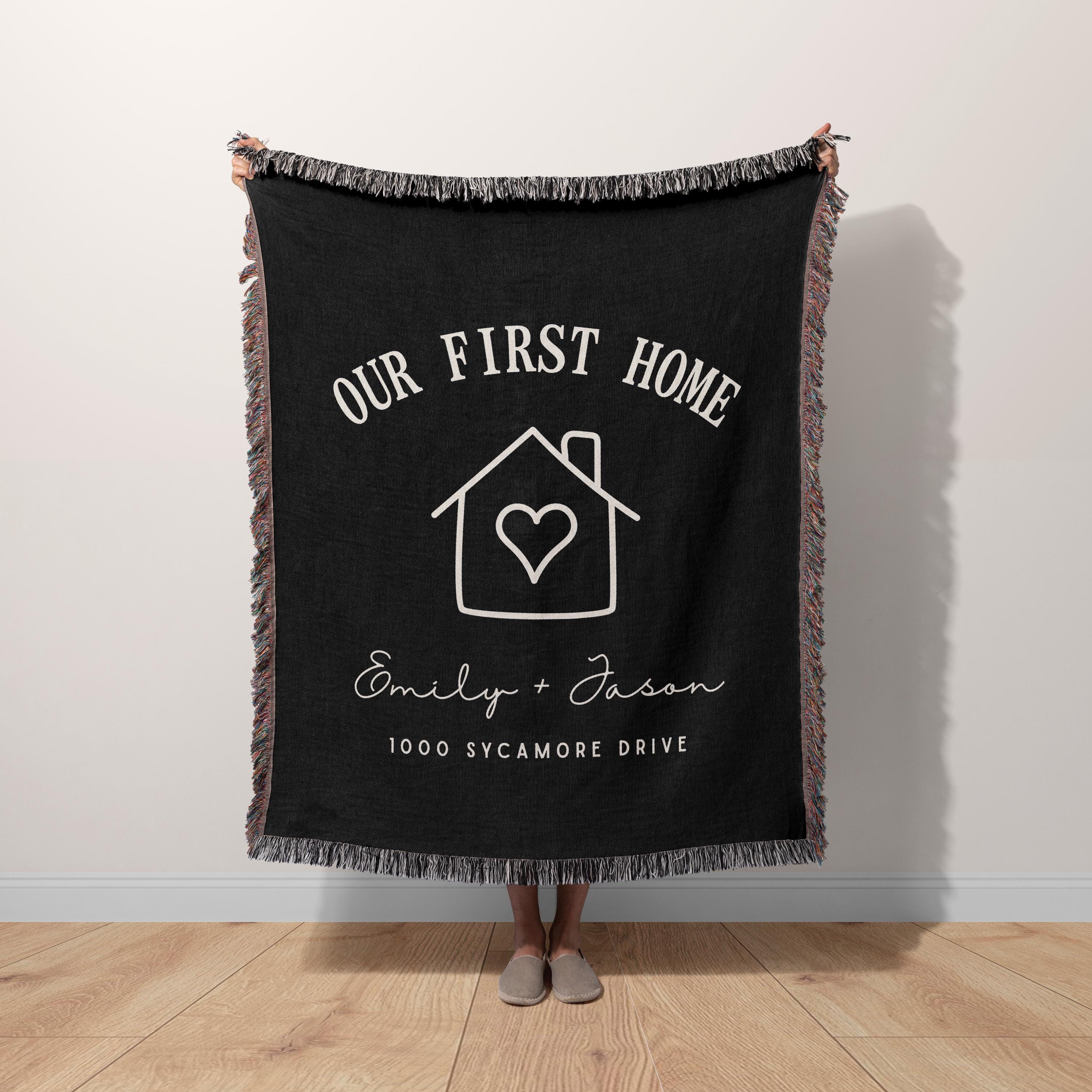 Personalized First Home Blanket