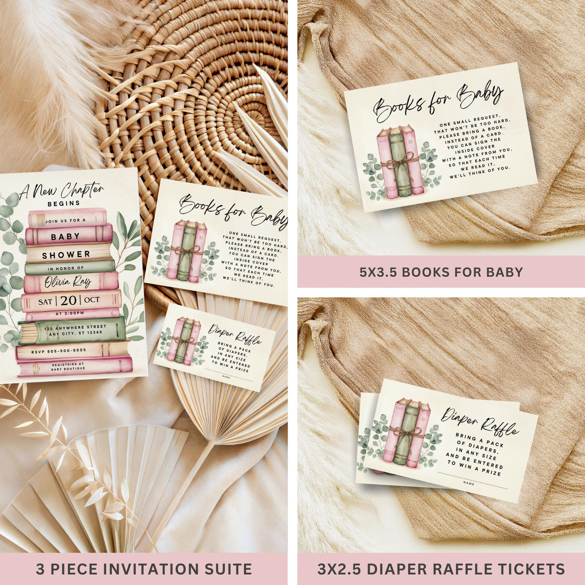 Book Baby Shower Bundle