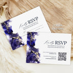 Navy Wedding Invitation Suite