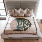 Lake Life Woven Blanket