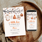 Halloween Baby Shower Invitation