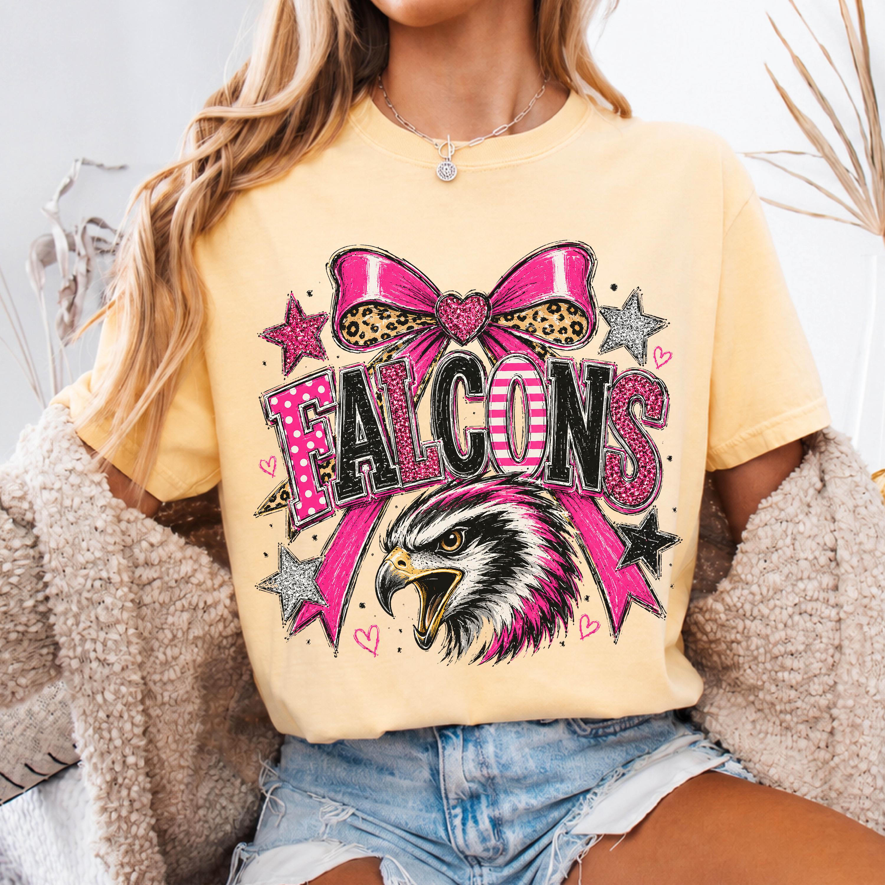 Preppy Falcons Mascot Shirt