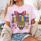 Coquette Glitter Jaguars Mascot Shirt
