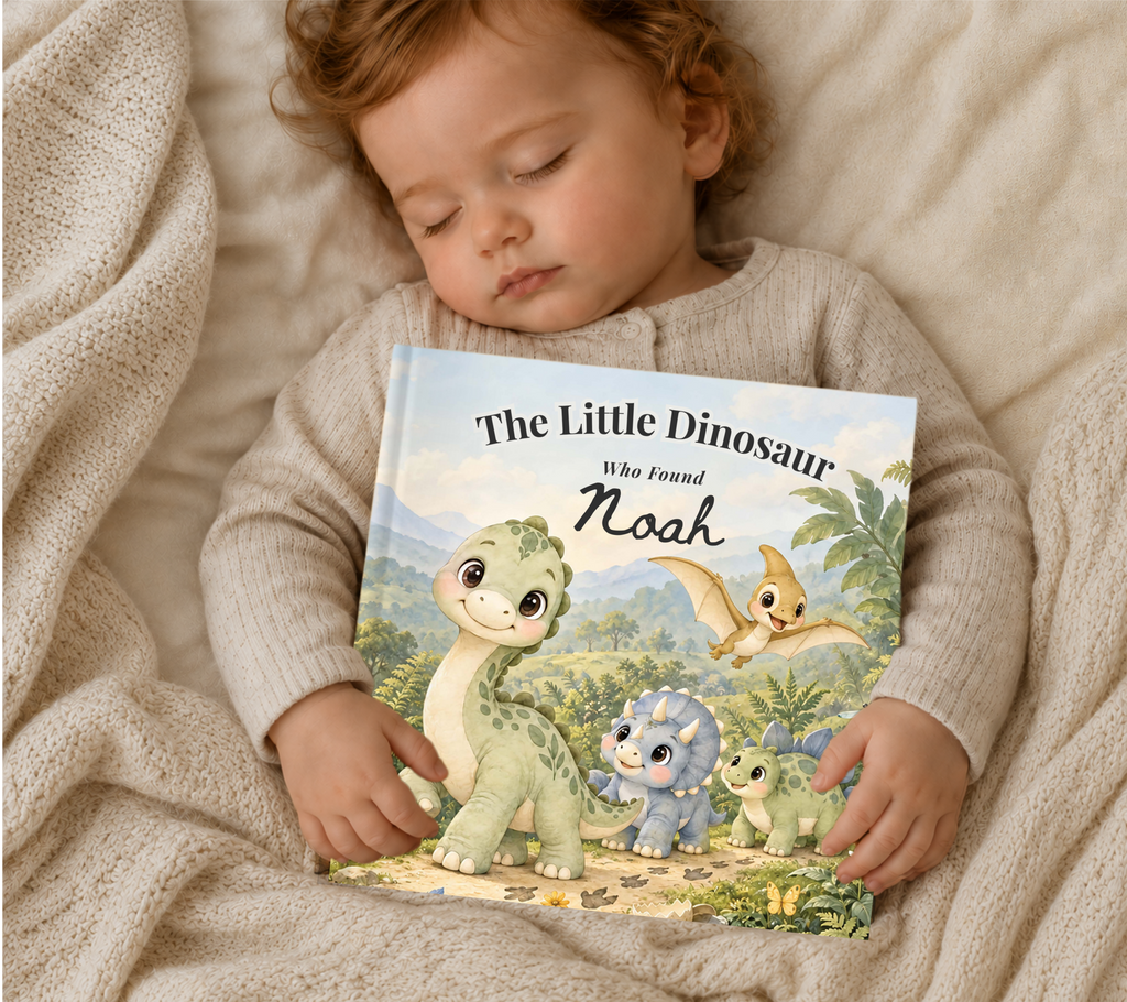 Personalized Dinosaur Story Book