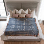 Personalized Lake House Blanket