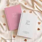 Personalized Stripe Wedding Vow Book