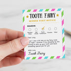 Colorful Tooth Fairy Letter Kit