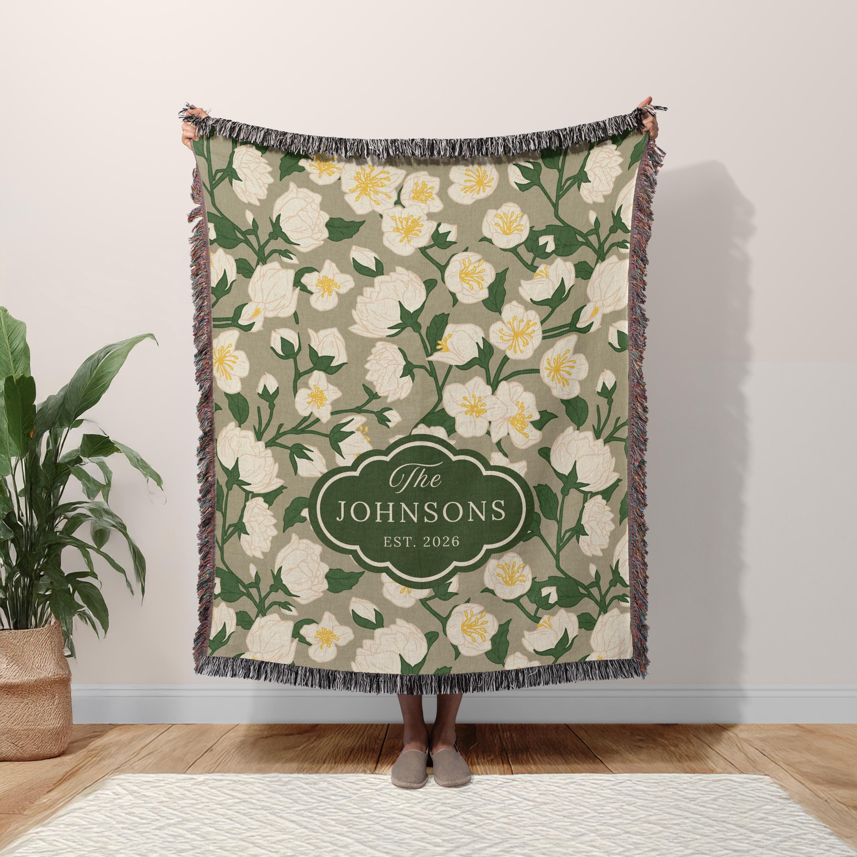 Cottagecore Woven Blanket